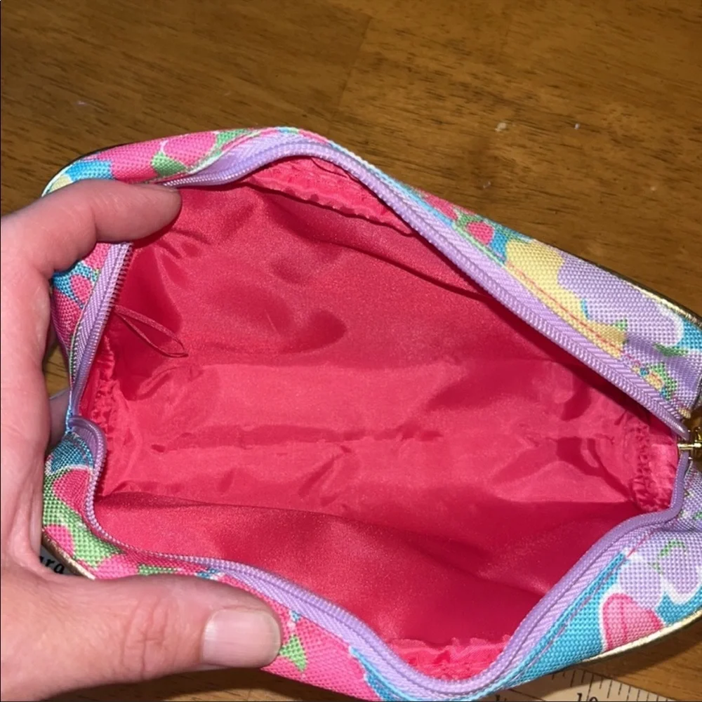 Lilly Pulitzer for Estee Lauder Zippered Cosmetic Travel Bag.